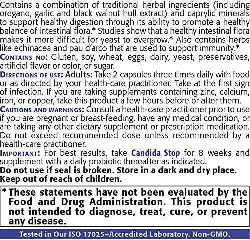NEW ROOTS HERBAL Candida Stop Support 90 Capsules