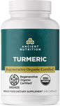 Ancient Nutrition Regenerative Organic Certified Turmeric 90 Count