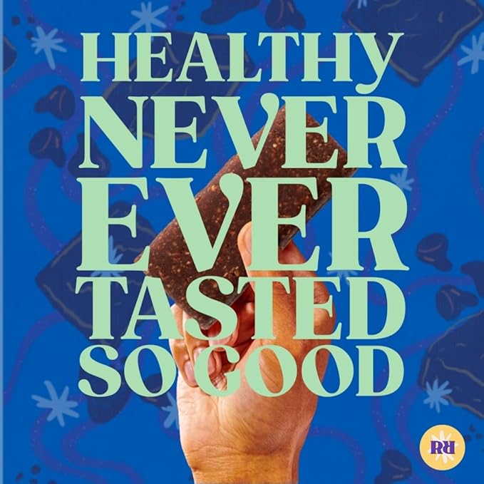 Raw Rev Vegan High-Protein Bars, Double Chocolate Brownie Batter, 10g Plant Protein, 12g Fiber, Non-GMO, 1.6 Oz, 12 Count (Pack of 1)