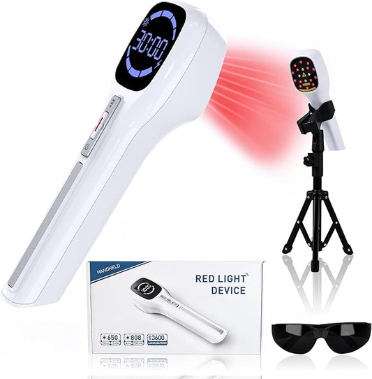 Cold Laser Therapy Device for Human (4 x 808 nm +14 x 650 nm)