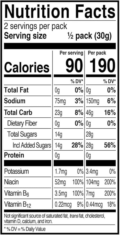 PROBAR - Bolt Organic Energy Chews, Strawberry, Non-GMO, Gluten-Free, USDA Certified Organic, Healthy, Natural Energy, Fast Fuel Gummies with Vitamins B & C (12 Count)