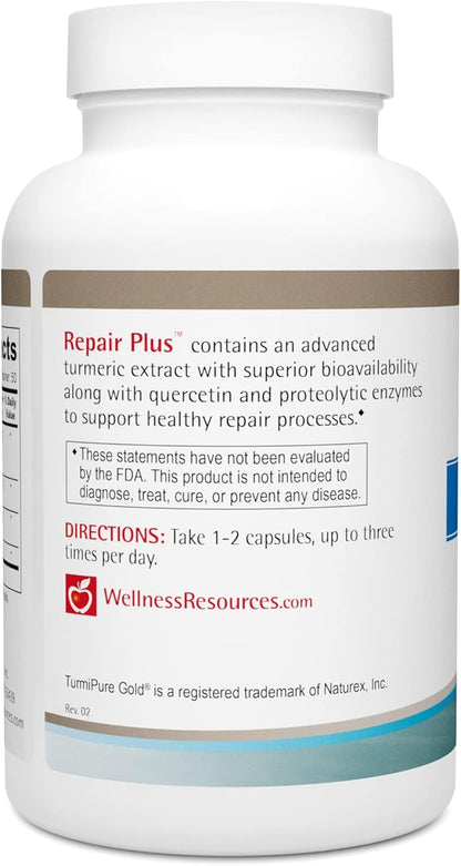 Repair Plus Featuring TurmiPure Gold Turmeric (100 Capsules)