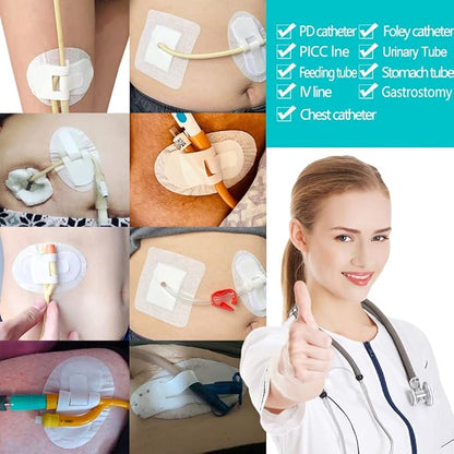 Low Profile Feeding Tube Holder Gtube 10)