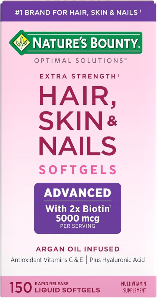 Nature's Bounty Advanced Hair, Skin & 150 Rapid