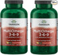 Swanson MultiOmega 3-6-9 (220 Softgels, 2400mg Serving) 2 Bottles