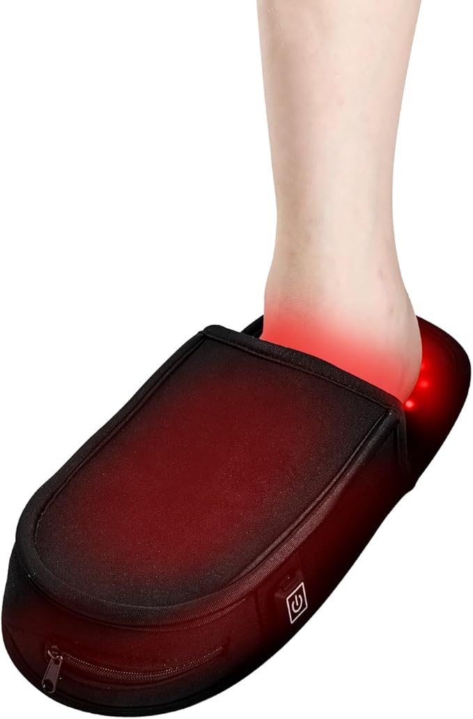 VEVOR Red Light Therapy for Foot, 660nm & 850nm Red 120 LEDs 10 Hz/40 Hz/40 Hz