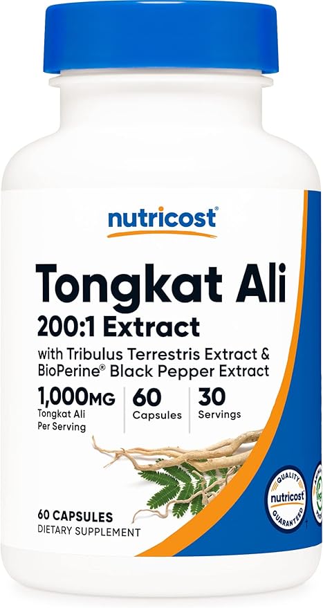 Nutricost Tongkat Ali 1,000mg 60 Capsules
