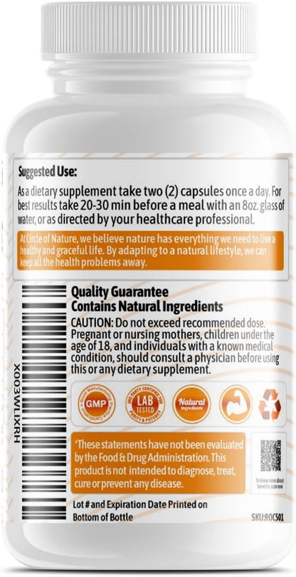 Men's Supplement with Horny Goat Weed, 9 Herbs, 60 Capsules