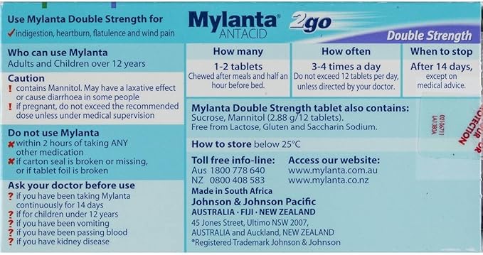 Mylanta Double Strength 24S