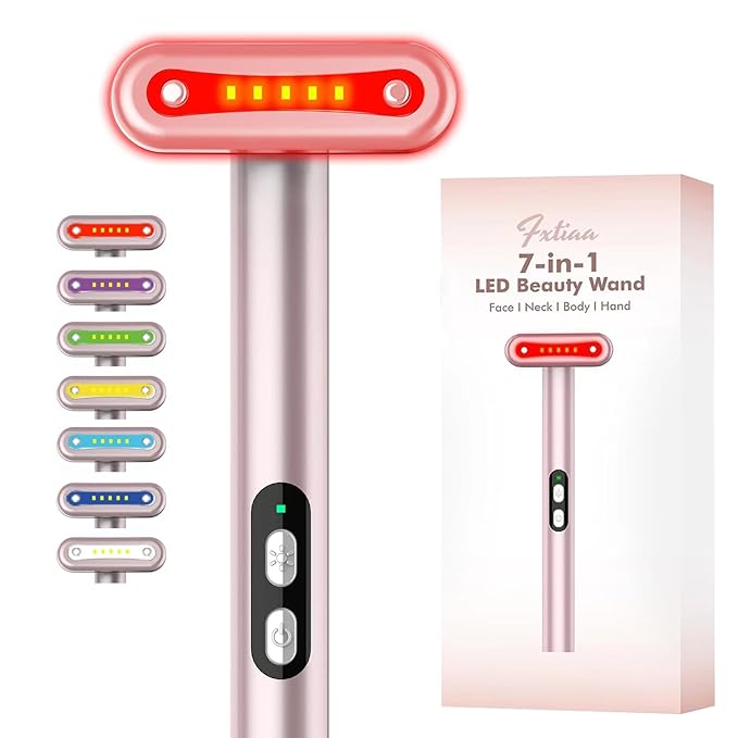 Microcurrent-Facial-Device，Face Massager for Skin Care，7 Colors