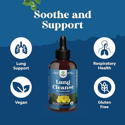 USDA Organic Mullein Leaf Drops
