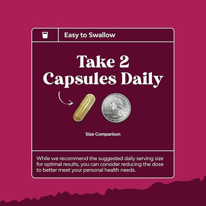 D Mannose Capsules for Urinary Tract Health 90 Capsules