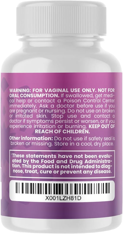 Seroflora Boric Acid Vaginal Suppositories for Women with Suppository Applicators - Boric Acid Pills Support Vaginal Odor Control - 28 Suppositories 7 Applicators