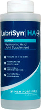 Lubrisyn HA with MSM - Proprietary Vegan Joint Relief Edible Supplement Made in USA for Humans - 30 Day Supply of Liquid Hyaluronic Acid Formula for Healthy Joints