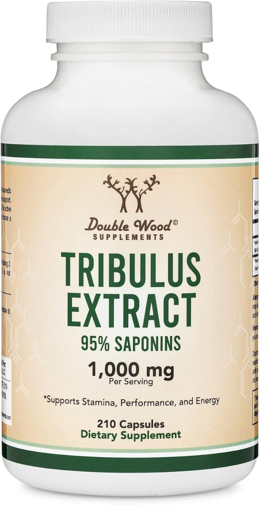 Tribulus Terrestris for Men (Purest 95% 210 Capsules, 1,000mg Concentrated