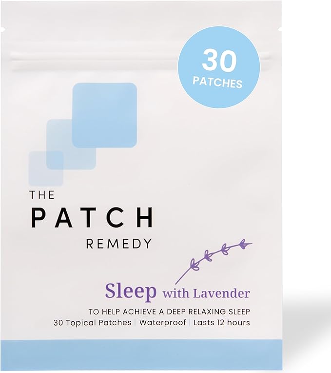 The Patch Remedy Sleep Patches with Lavender 30 Topical 12 Hours,