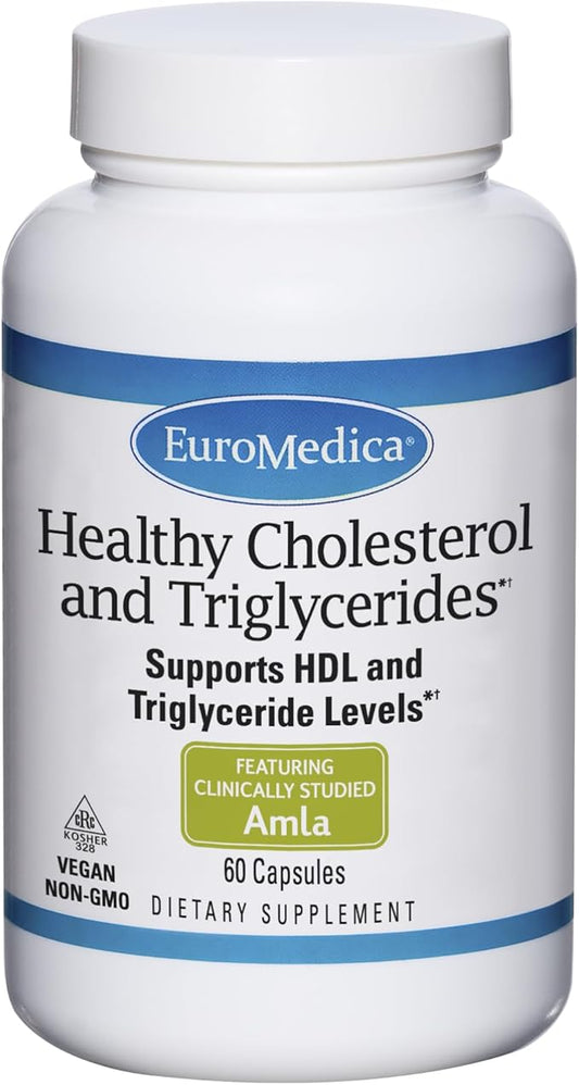 Euromedica Healthy Cholesterol and Triglycerides 60 Capsules 30 Servings