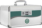 Medicine Lock Box,locking medicine box,【Large】 14.37 8.86 × 7.68 inch,lock