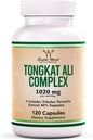 Tongkat Ali Extract 200 to 1 1020mg per 120 Capsules 20mg Tribulus