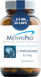 MethylPro 2.5mg L-Methylfolate (30 Capsules)