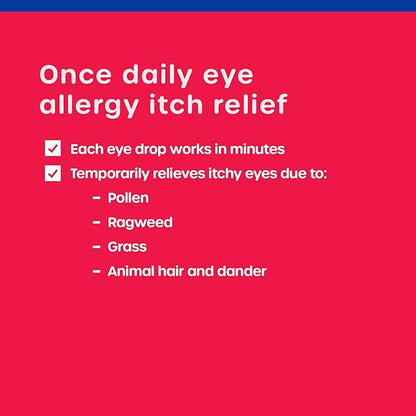 HealthCareAisle Eye Allergy Itch Relief 0.2%, 2.5mL, 2.5mL, Eye