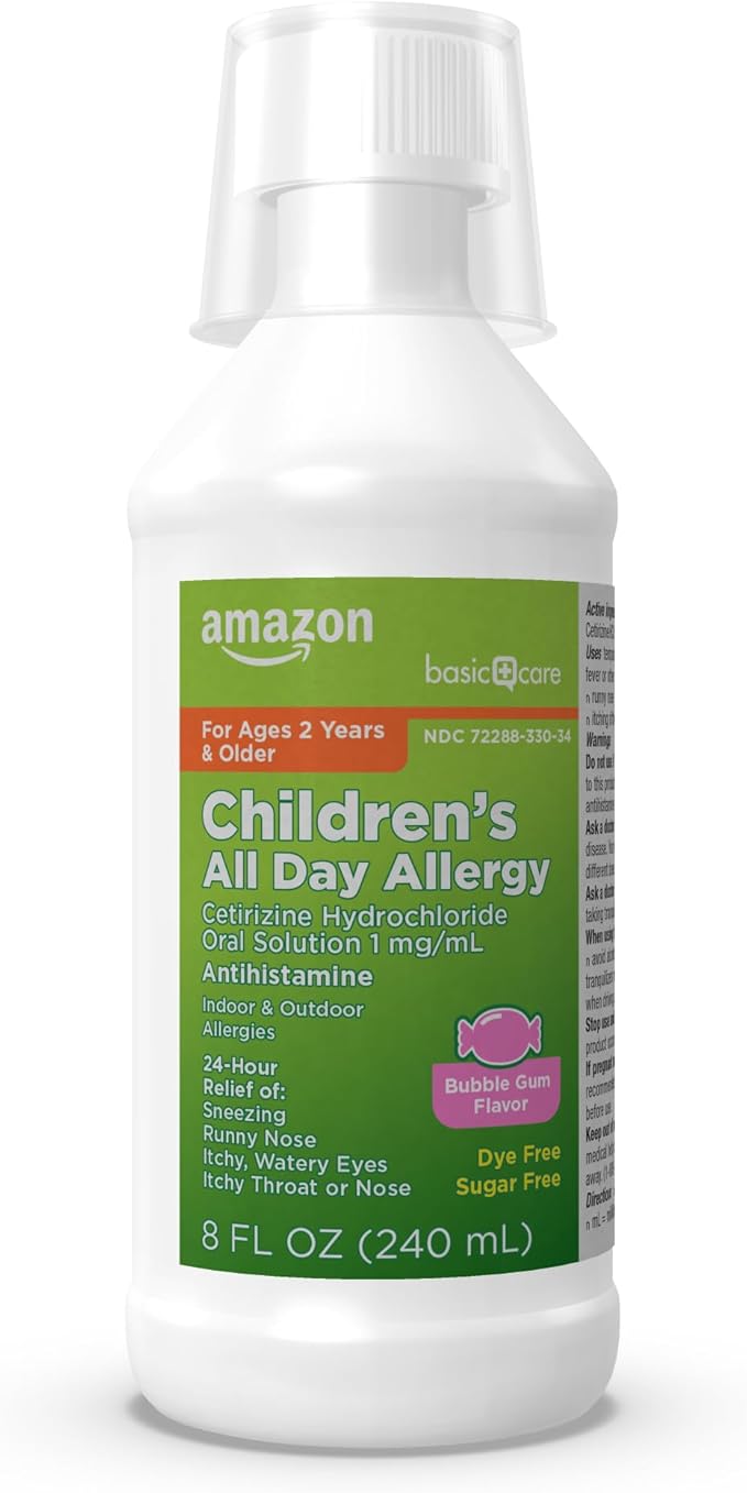 Amazon Basic Care Children's All Day 1 mg/mL, 8 fl 1)