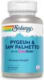 SOLARAY Pygeum and Saw Palmetto with CranActin 60-Day Guarantee (15 Servings, 90 VegCaps)