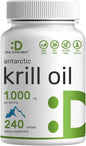 Antarctic Krill Oil, 1,000mg Per Serving, 240* Softgels