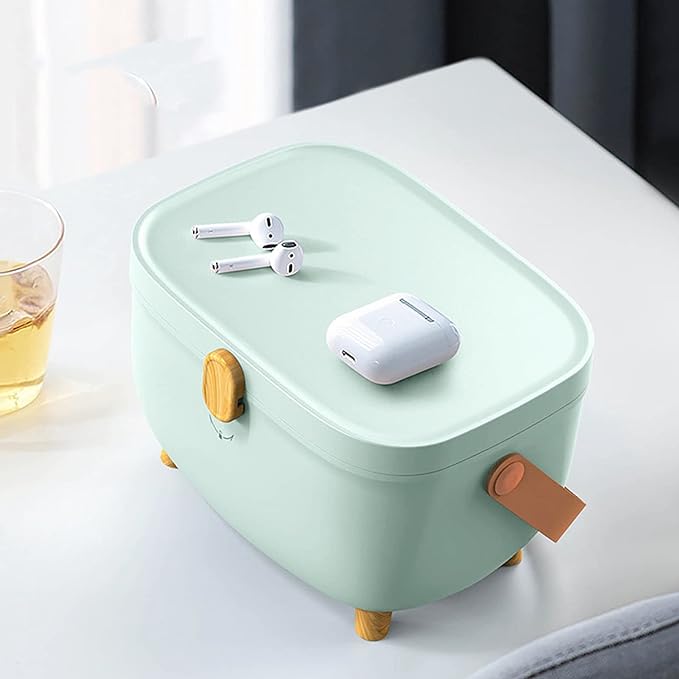 BigKing Oval Medicine Storage Box, Plastic