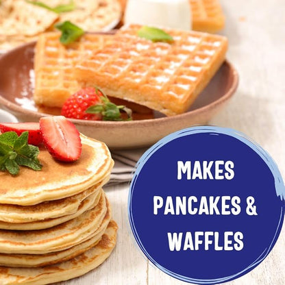 SWEET LOGIC Keto Pancake and Waffle Mix | Delicious Keto Baked Goods With Just 1-2G Net Carbs Per Serving | Gluten Free, Naturally Sweetened Low Carb, Diabetic Friendly