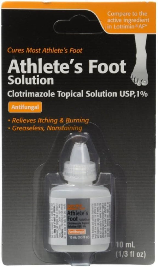 Clotrimazole Clotrimazole, Af Antifungal Athletes Foot 1 Percent 10 Ml