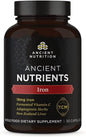 Iron Supplement by Ancient Nutrition, 18mg 30 Capsules