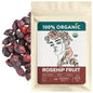Rose Hips Dried Organic (8 oz.) – Bulk Rosehips Whole for Culinary Use & Beer Brewing - Rosehip Tea for Immune System, Digestion, Heart – Amazing Source of Vitamin C