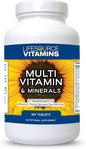 LifeSource Complete Multi Vitamin & Minerals (180 Tablets) Includes 71 Whole Food Ingredients
