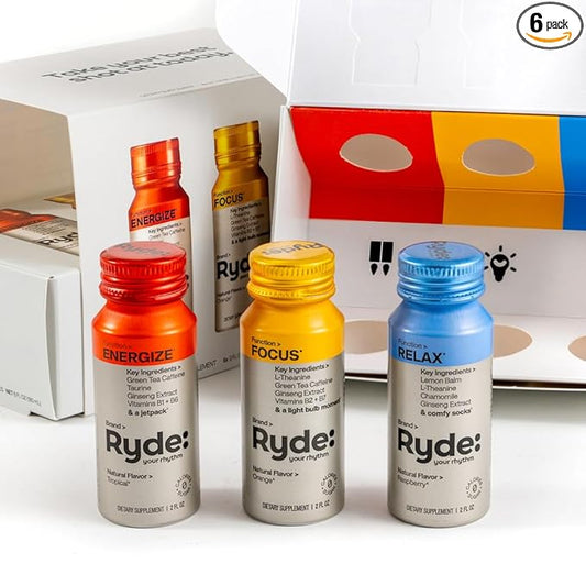 Ryde: Discovery Pack 0 Calories, 0 Sugar (6 Pack)