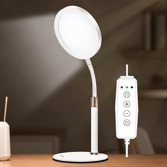 Light Therapy Lamp, UV-Free 10000 Lux 3 Color