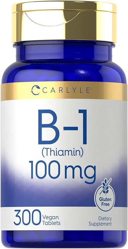 Carlyle Vitamin B-1 100mg | 300 Tablets