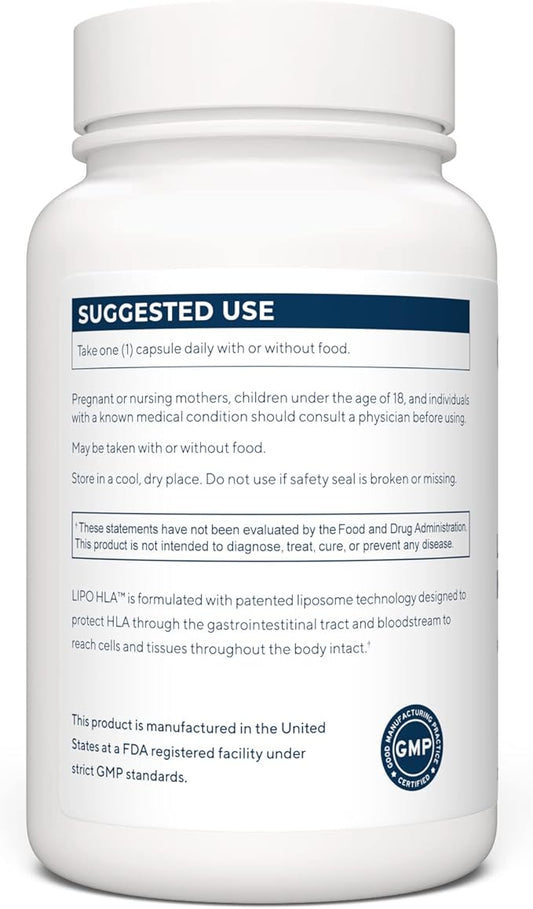 Renue By Science Hyaluronic Acid | HLA Liposomal Hyaluronic Acid Supplements | 90 Acido Hialuronico Capsules - 150mg Hylunaric Acid per Serving | Non-GMO | Made in The USA Third-Party Tested
