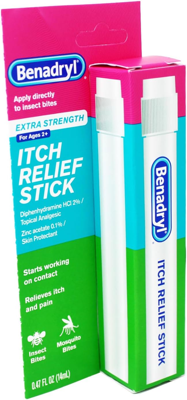 Benadryl Extra Strength Itch Relief Stick, 0.47 fl.