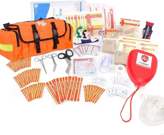 First Aid Trauma Kit with Supplies