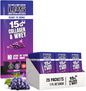 Nutritional Designs LPS Liquid Collagen & Whey Protein Supplement - Non-GMO Drink, Sugar-Free - Promotes Healthy Skin & Hair for Men & Women, Grape, Single Serve (25 Packets)