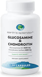 Earth's Splendor Glucosamine HCI 1500 mg 1200 mg (120 Capsules, 1+ Month