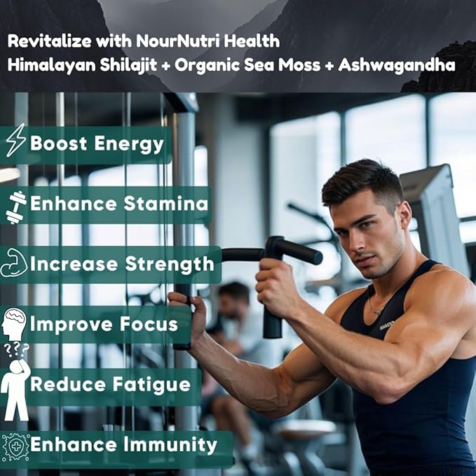 Vitality and Wellness Support Ultra 24 in 1 Supplements Blend – Ingredient includeShilajit,Black Seed Oil, Ashwagandha, and More – 60 Capsules