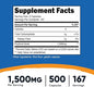Nutricost Psyllium Husk 1500mg Per Serving, 500 Capsules