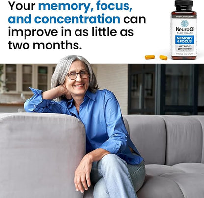 NeuroQ Memory & Focus 60 Capsules 2)