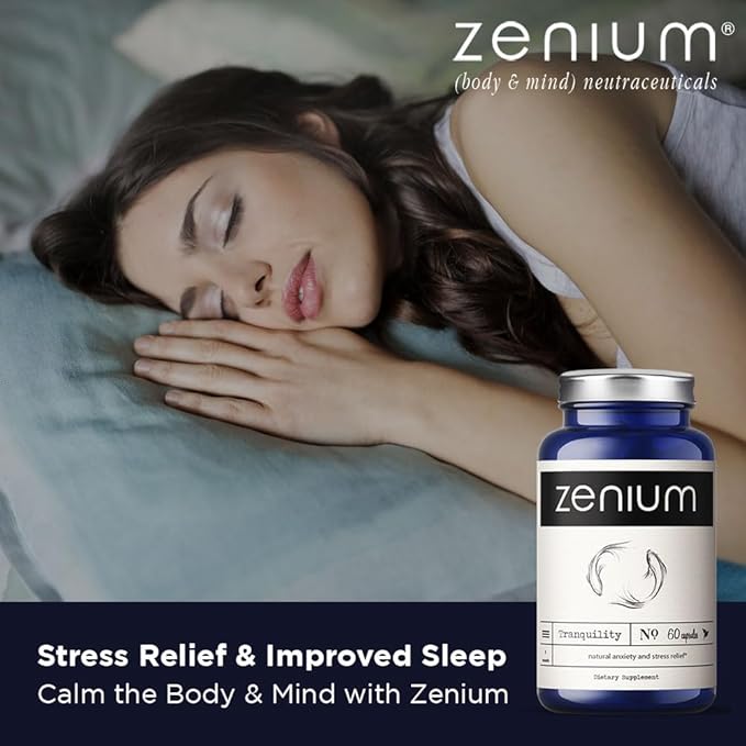 Relieve Stress, Tension, Worry, Nervousness, & Irritability |60 Capsules
