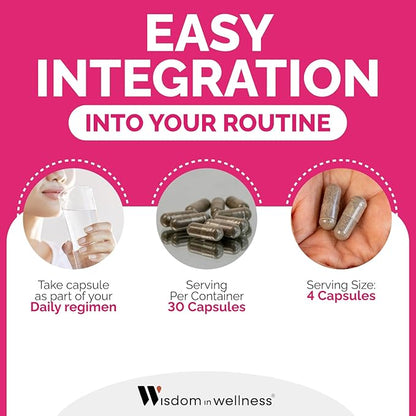 Femme Optimyze - 120 Women's Hormone Balance Capsules - Hormone Balance For Women - Hormone Balancing Supplement For Women - Female Hormones Support Supplement - Hormonal Regulation