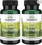 Swanson Saw Palmetto - Herbal Supplement Promoting Male Prostate Health Support - Natural Hair Supplement & Urinary Health Support - 540 mg 100 Capsules (2 Pack)