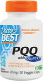 Doctor's Best PQQ with BioPQQ, Non-GMO, Vegan, Gluten & Soy Free, 20 mg, 30 Count