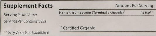 Banyan Botanicals Haritaki Powder – Certified 1 Pound